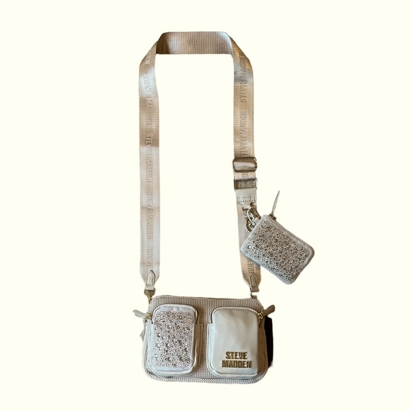 STEVE MADDEN BSHINE BLUSH NUDE CROSSBODY - Picture 14 of 15